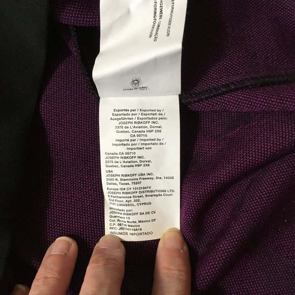 JOSEPH RIBKOFF Knit Sheath Dress, Pink/Black, 10 - Picture 15 of 16